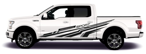 Наклейки для Ford F150 Performance Sport