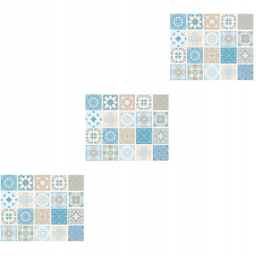 Багатофункціональні плиткові наклейки Delicate 60 шт