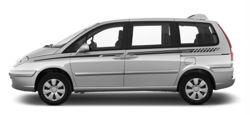 Бічні наклейки Citroen C8 01