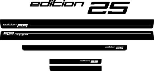 VW T5 multivan Edition 25 стикер