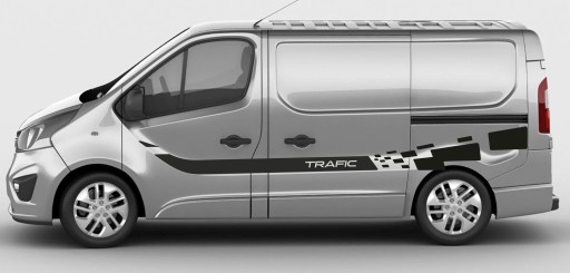 Наклейки на автомобілі OPEL VIVARO, RENAULT TRAFIC