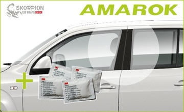 Наклейки на стойки VW AMAROK