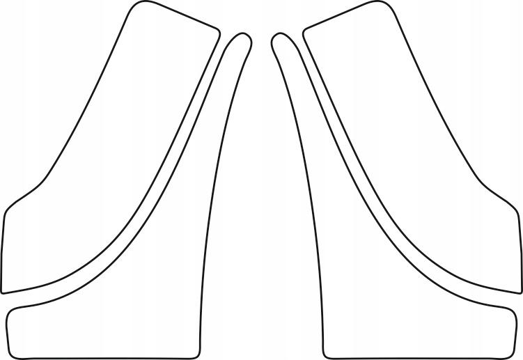 Защитные наклейки KIA CEED _ _ _ толстая пленка _ _ green