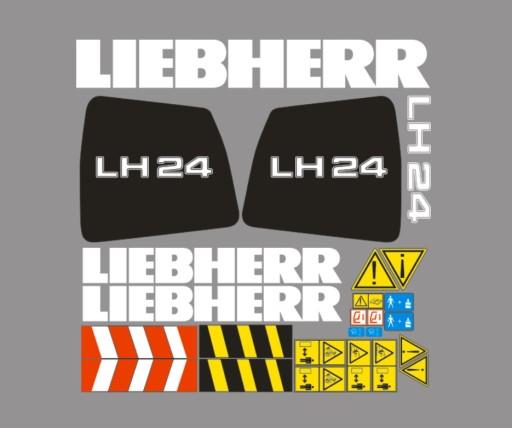 12254718 - Наклейки LIEBHERR LH 24