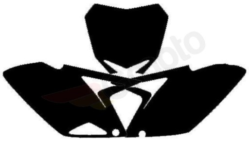 3318/000006 - Наклейки на борт Blackbird Suzuki start, чорні