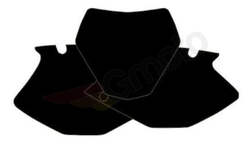 3219/000006 - Дрозд Yamaha наклейки на стартову дошку, чорні