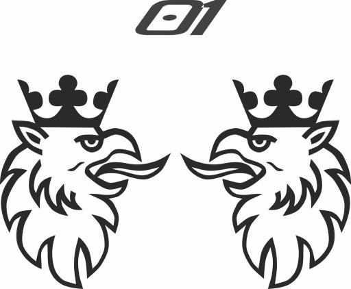 Scania гриф тюнинг наклейки высокое качество