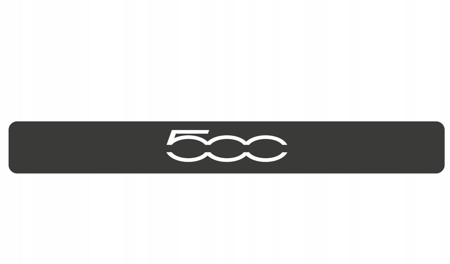 Наклейки для защиты переднего бампера FIAT 500X CROOS