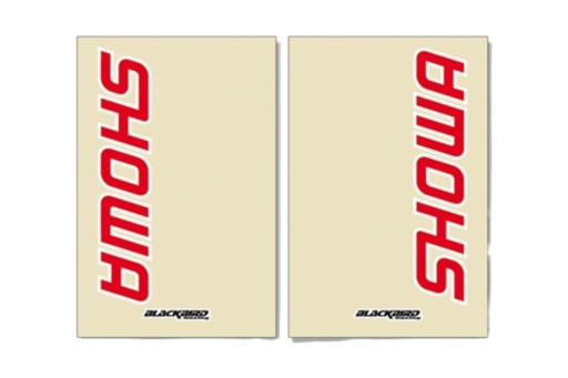 5045S - Наклейки на переднюю подвеску Blackbird Showa