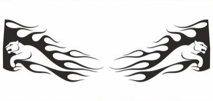 Наклейки _ _ MAN TGX TGA_v15_green