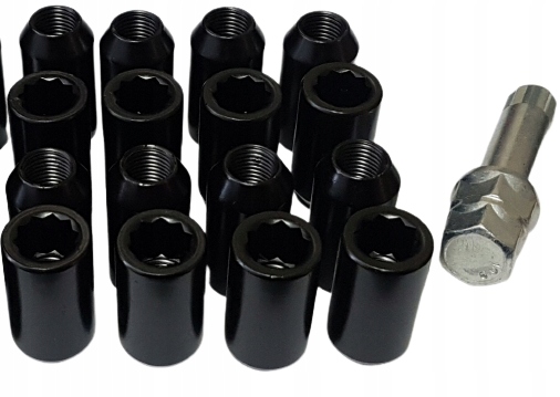 Гайки 12x1. 5 torx черный ЕС нет imbus Китай 16s