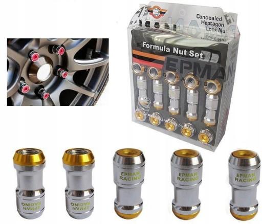 Гайки для колес EPMAN 1.25 Сталь 6 колес RAYS VOLK