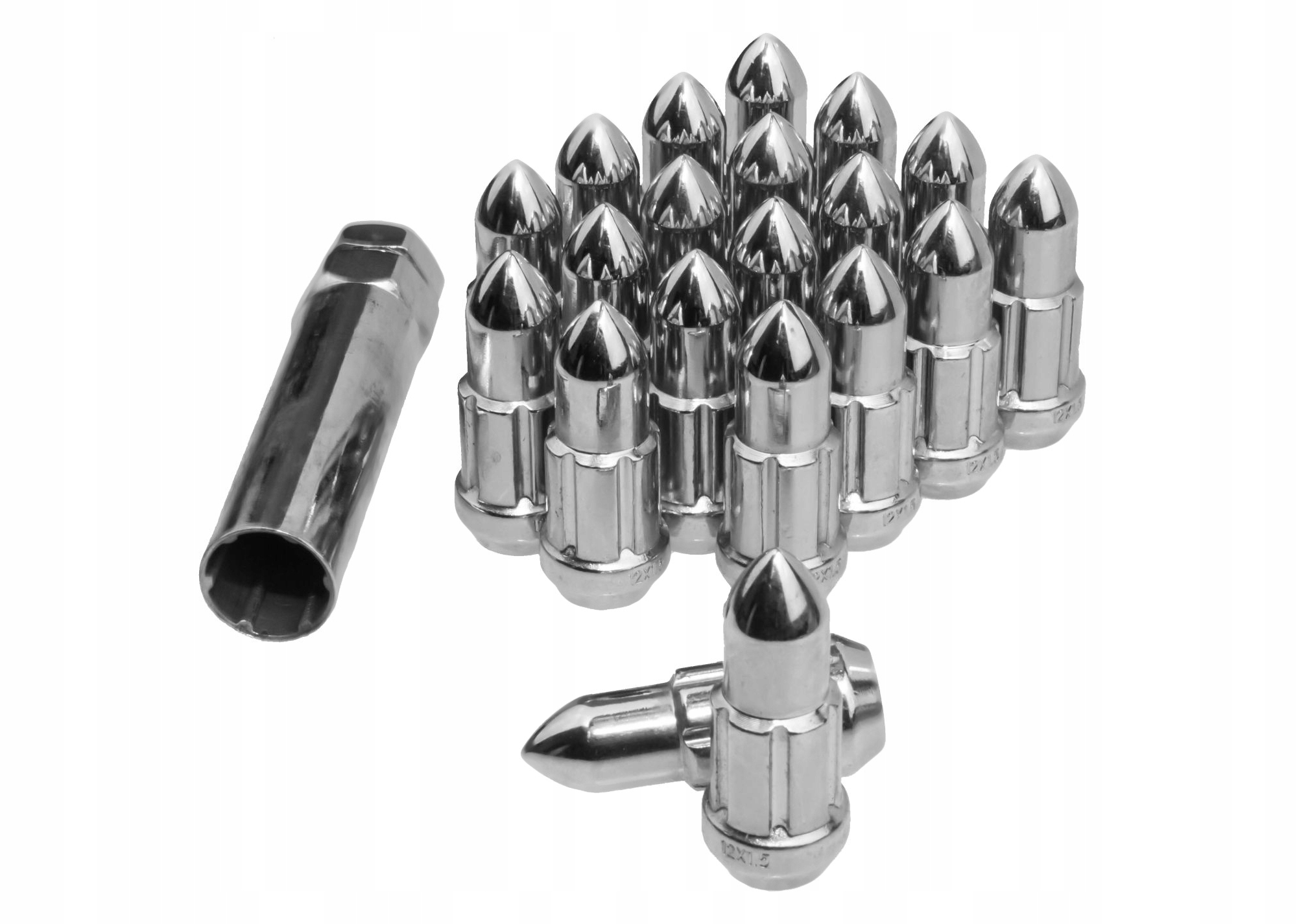 Wheel nuts CARTRIDGE m12x1. 5 set 20 pcs.