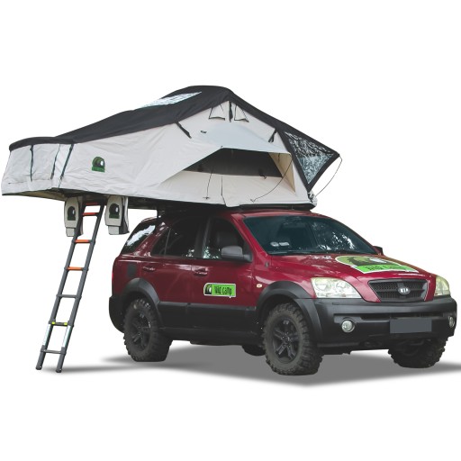 Палатка на крыше Wild Camp Missisipi II 160 серый 3-4 чел. матрас 160x240 см