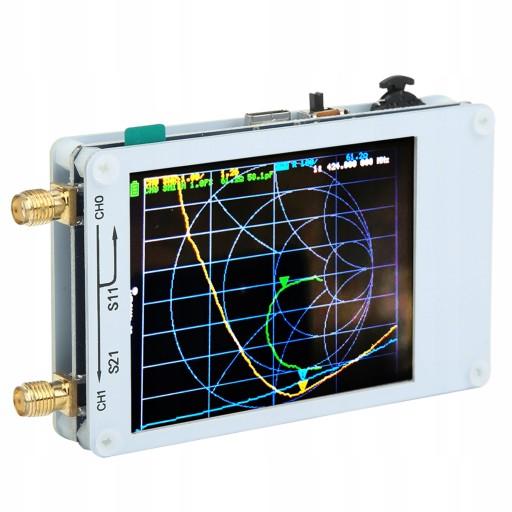 Антенный анализатор NanoVNA W 2,8 дюйма, 10 кГц-1,5 ГГц