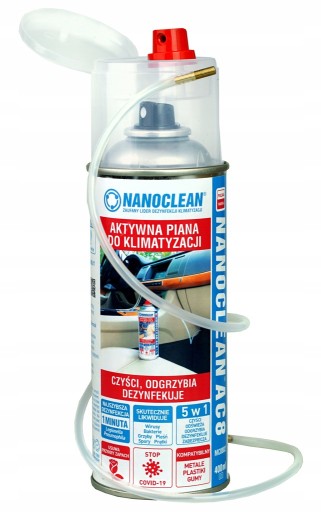 Nanoclean Ac8 Spray 400ml-дезинфекция и очистка кондиционера