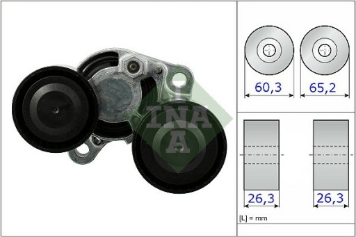 534 0482 10 - Натягувач поліклинового ременя INA 534 0482 10