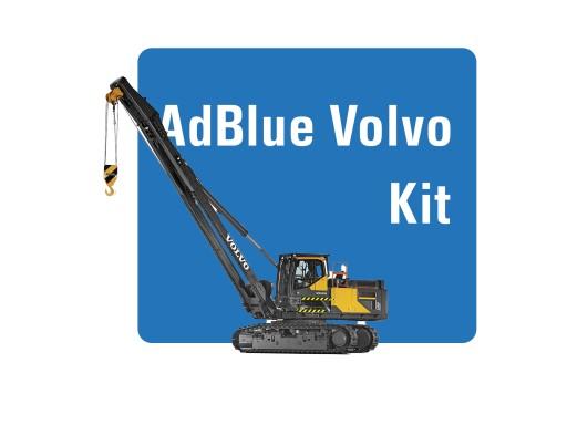 Ремонт Adblue, система SCR DPF, трубоукладчики Volvo