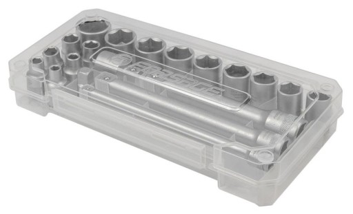 Інструменти. Набір головок. Перехідники 6-22 мм, подовжувачі 3/8