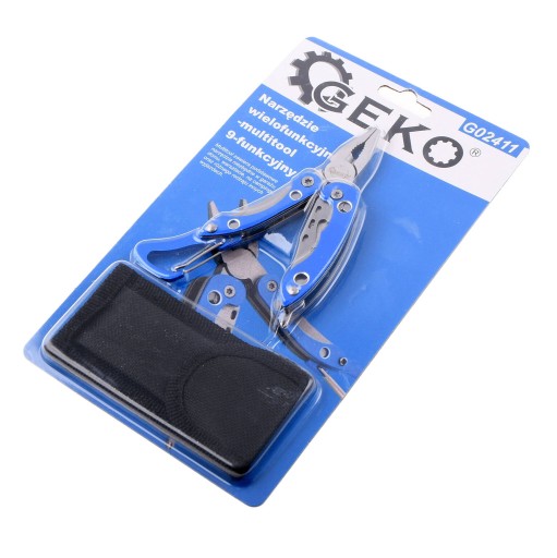 Мультитул 9 функций Geko