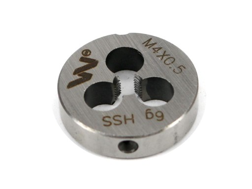 Матриця для метричної тонкої різьби DIN223 M4X0.5 Waryński