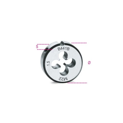 Матрица круглая M24x1,5 мм Бета