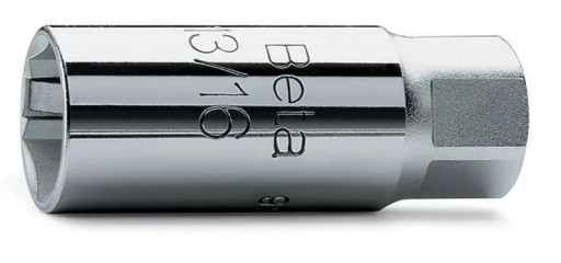 Головка свечи зажигания с головкой 3/8 дюйма 16 мм.