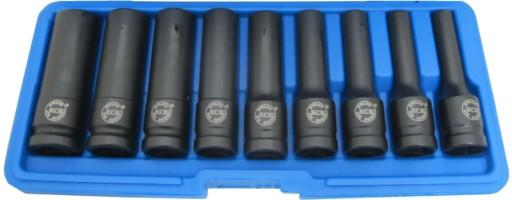 ДЛИННЫЕ 78 мм Головки TORX IMPACT 1/2 КОМПЛЕКТ E10-E24 9 шт. H.C.B HCBA2229