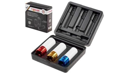 Гнізда ударні для алюмінієвих дисків 1/2 3 шт. 17 19 21 Schmith