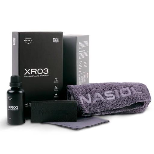 Nasiol XR03 50 мл нано керамічне покриття, висока склоподібність, гідростатичний до 2 років
