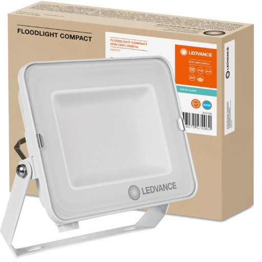 Галогенный светодиодный прожектор 50 Вт 3000K Белый LEDVANCE