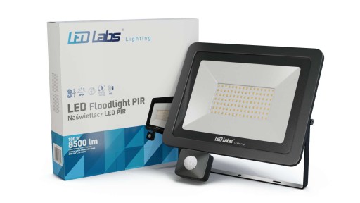 Ll светодиодный прожектор SMD 100W PIR 230V нейтральный