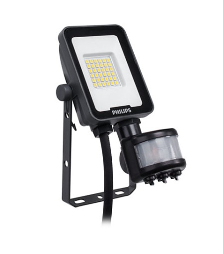 PHILIPS Світлодіодний прожектор 10W 4000K датчик руху