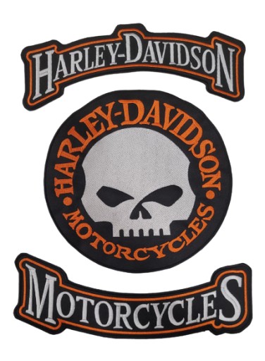 Эмблема для мотоциклистов HARLEY DAVIDSON + лук