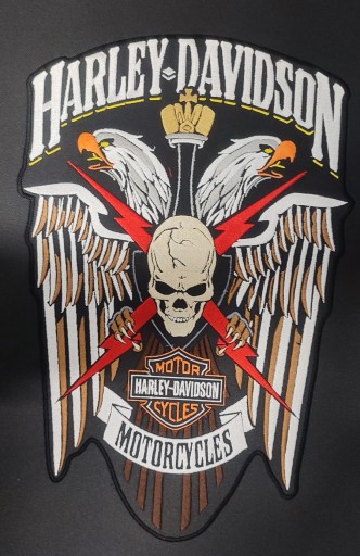 Вышивка Harley Davidson