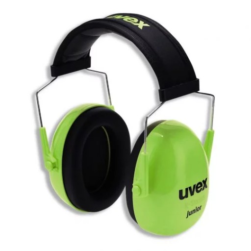 Дитячі навушники Uvex K junior Lime Green