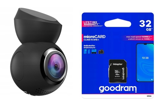 Navitel R1000 Wi-Fi Автомобильная камера для вождения + карта 32 ГБ