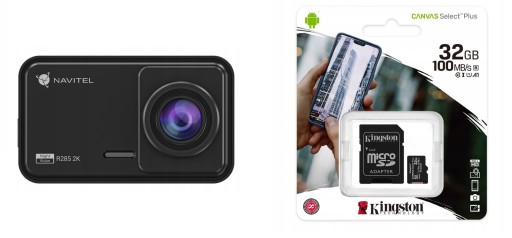 Navitel R285 Авторегистратор, автомобильная камера G-Sensor + карта 32 ГБ