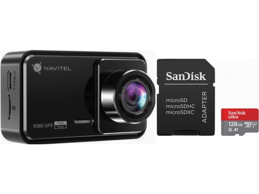 Navitel R385 2K GPS + КАРТА ПАМ'ЯТІ 128ГБ!