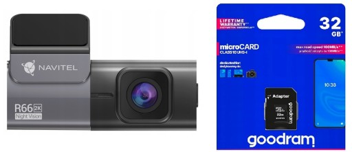 Navitel R66 Автомобильный видеорегистратор G-Sensor K2 Wi-Fi +++ 32 ГБ