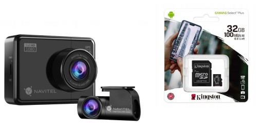 Navitel R9 DUAL Автомагнітола + камера заднього виду GPS Wi-Fi + 32GB