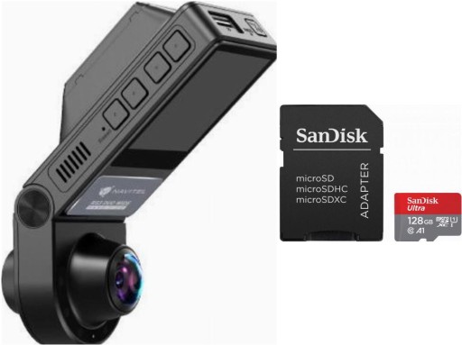 Navitel RS3 Duo Wide + КАРТА ПАМ'ЯТІ 128 ГБ!