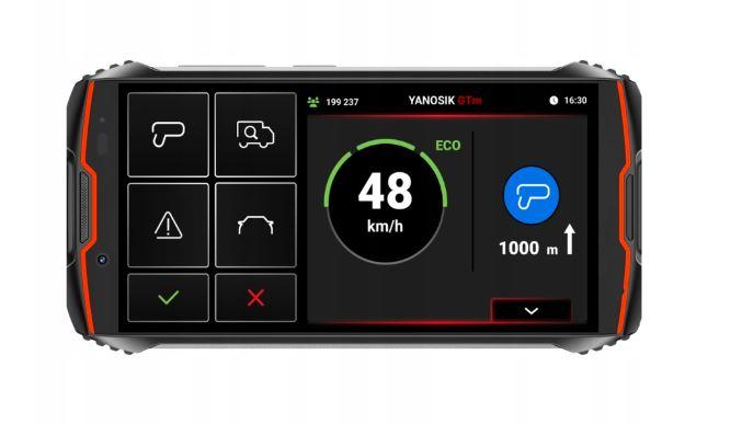 Навігаційний антирадар Yanosik GTM Touch. екран фольги