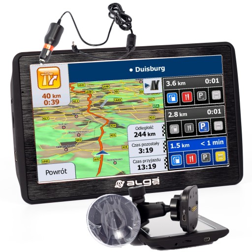 GPS-навигация с активным магнитным держателем iGO