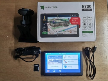 Автомобильная навигация Navitel E700 iGO Primo Truck 2024 TIR ADR 7 дюймов