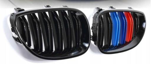 Почки гриль BMW E60 E61 версия M черный глянец