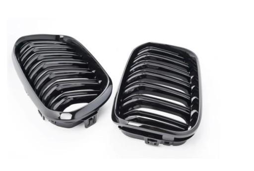 Нирки гриль BMW F20 F21 LCI 1M чорний глянець