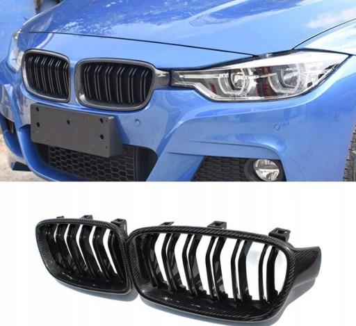 Почки гриль BMW F30 F31 F32 F36 M3 углерод