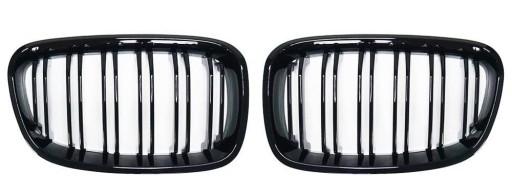 Почка гриль BMW 1 серии F20 / 21 -14 черный глянец