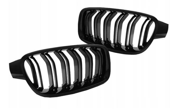 Почек Гриль BMW 3 F30 F31 M3 Стиль Глянцевый